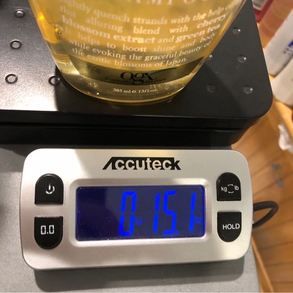 OGX Heavenly Hydration + Cherry Blossom Shampoo with Green Tea, 13oz - Picture 8 of 8